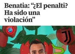 Enlace a Benatia en su otra vida fue una fresa