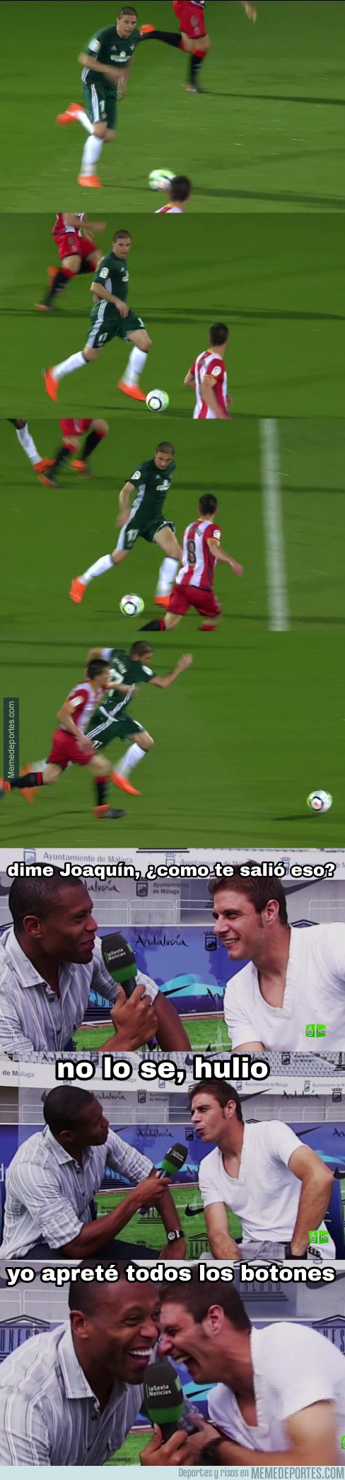 1030427 - La jugada de Joaquín para el gol de Loren