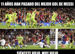 Enlace a Hace 11 años, Messi marcaba el mejor gol de su carrera