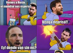 Enlace a Messi acaba con el zombie de Higuain