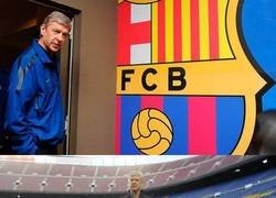 Enlace a Cómo asustar a culé: Wenger presentado en el Camp Nou