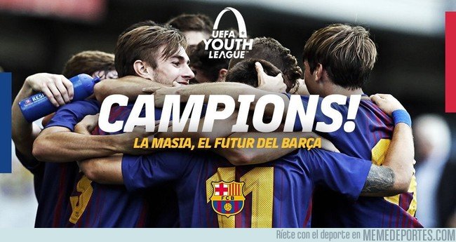 1031496 - El Barça Juvenil campeón de la UEFA Youth League 2018