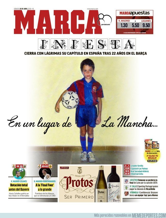 1032027 - Cuando MARCA se curra una portada, se reconoce