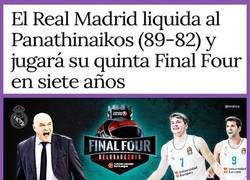 Enlace a El Real Madrid a la Final Four... otra vez