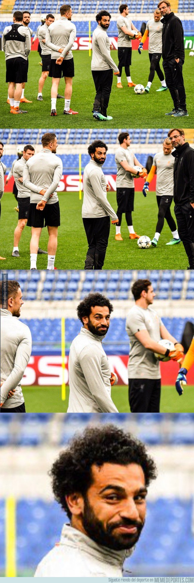 1032511 - Salah viendo el nivel de la defensa del Real Madrid