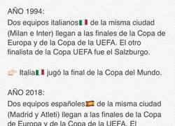 Enlace a 2010MisterChip llega a la conclusión que España llegará a la final del Mundial tras esta coincidencia