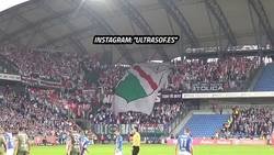 Enlace a Reacción de la hinchada del Legia Varsovia cuando le marcan un gol