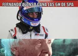 Enlace a Al fin Alonso gana una carrera...