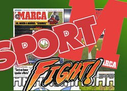 Enlace a 10 años después, Sport contesta a una portada de Marca