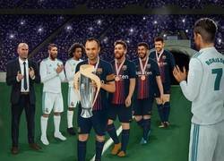 Enlace a El pasillo del Real Madrid al Barça que no se ha hecho realidad