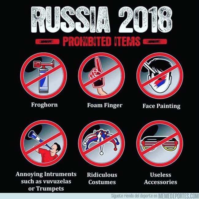 1033334 - Los rusos nos avisan, nada de tonterías en el Mundial