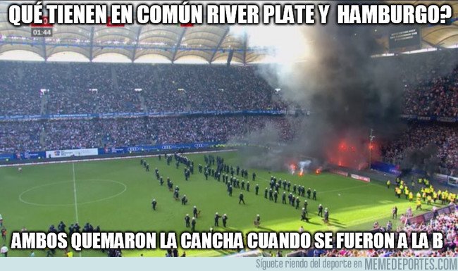 1033577 - River y Hamburgo, parecidos razonables