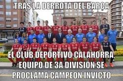 Enlace a CD Calahorra, único equipo invicto en España
