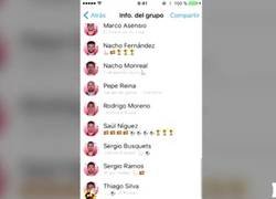 Enlace a Se hace pública la lista de 23 de España en un grupo de WhatsApp con un error garrafal