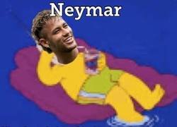 Enlace a Neymar viendo la polémica con Griezmann