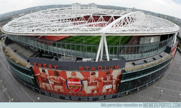 1034762 - El Emirates Stadium es ahora el Emery Stadium