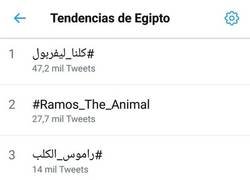 Enlace a Ramos fue TT en Egipto