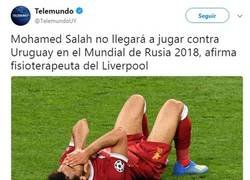 Enlace a Ssalah no llega contra Uruguay