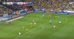 Enlace a Ayer se enfrentaron Suecia y Dinamarca en un amistoso y en el marcador se formó la palabra 