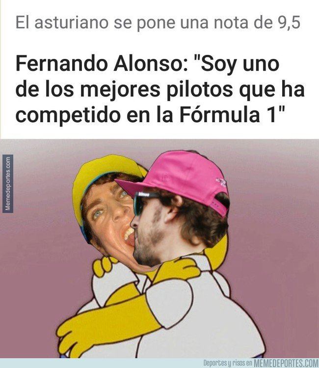 1036968 - Fernando Alonso se quiere mucho