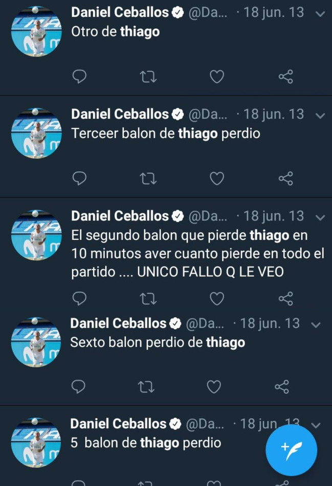 1036989 - Los tuits de Dani Ceballos que resumen el partido de España frente a Túnez