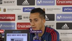 Enlace a Hace 10 días, Lopetegui reprendió a la prensa por preguntarle a Lucas por la salida de Zidane porque era descentrar a la selección