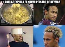 Enlace a El nuevo peinado de Neymar