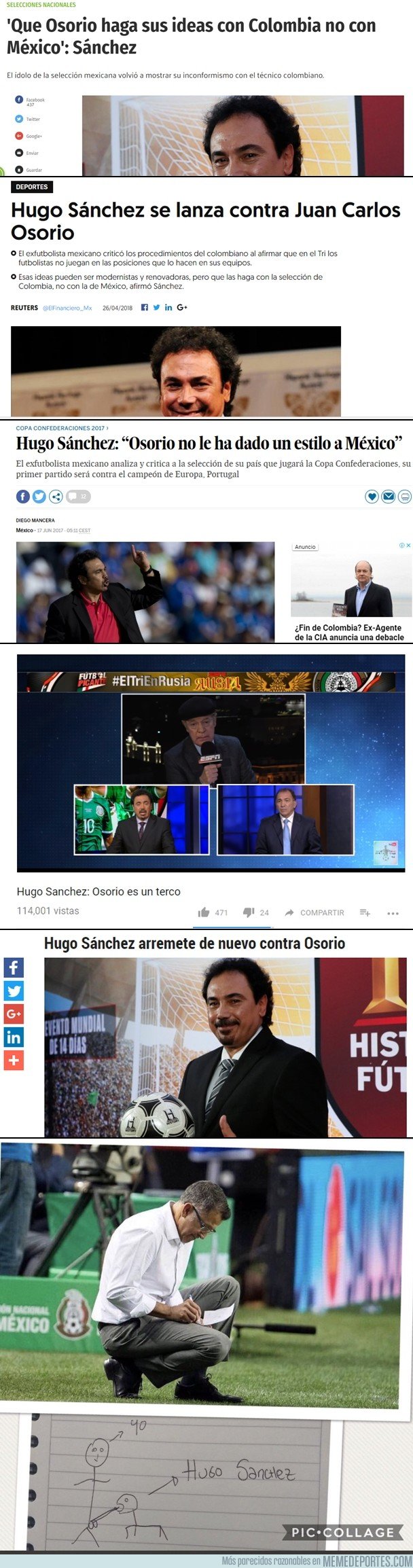 1038554 - Hugo Sánchez contra Osorio