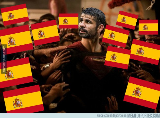 1039320 - Diego Costa después del partido de España contra Irán