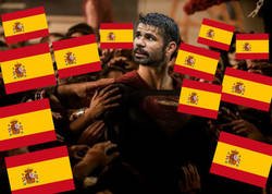 Enlace a Diego Costa después del partido de España contra Irán