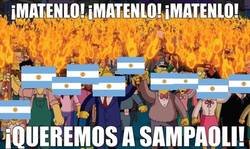 Enlace a Los argentinos quieren la cabeza de Sampaoli