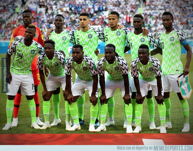 1039842 - MMD LIVE: Nigeria ya ha ganado el Mundial con esta equipación