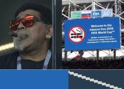 Enlace a Recreación de 8 Bits de Maradona en Rusia
