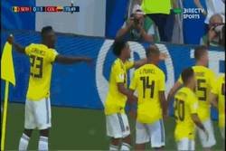 Enlace a Una vez más, Colombia nos alegró con una eléctrica celebración de su gol ante Senegal