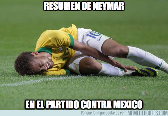 1042962 - Así ha sido el partido de Neymar contra Mexico