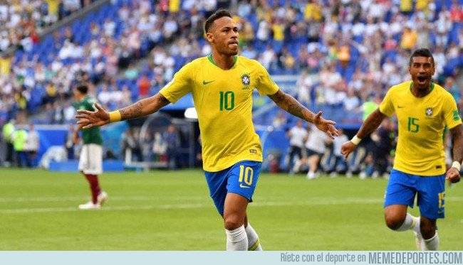 1043408 - La celebración de Neymar ante México era por el Counter Strike