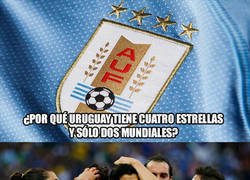 Enlace a ¿Por qué Uruguay tiene cuatro estrellas y sólo dos Mundiales?