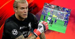 Enlace a Karius la vuelve a liar: no ataja una falta y sirve en bandeja el gol rival