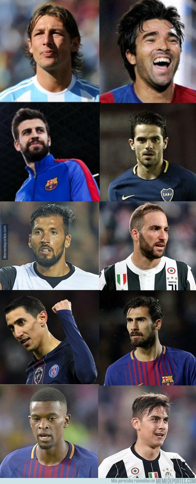 1045646 - ¿Qué tienen en común estos futbolistas?