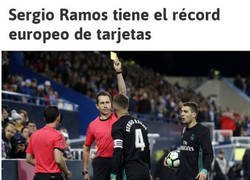 Enlace a Nuevo récord de Sergio Ramos, está que se sale