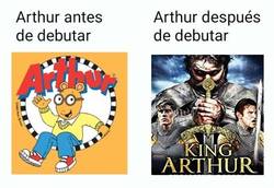 Enlace a Debut triunfal de Arthur