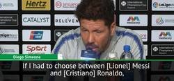 Enlace a SImeone habla del audio donde elegía a Cristiano sobre Messi