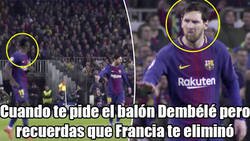 Enlace a Messi recuerda lo del Mundial