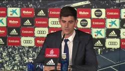 Enlace a Courtois explica por qué se siente del Real Madrid desde pequeño