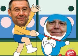 Enlace a El presidente del Everton se ha convertido en el Doraemon de Bartomeu comprándole los paquetes