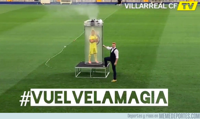 1047333 - La presentación de Cazorla con el Villarreal es lo mejor de este verano sin duda