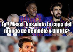 Enlace a El chiste que no gustó a Messi