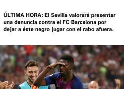Enlace a El Sevilla afirma que jugar con Dembélé es ilegal