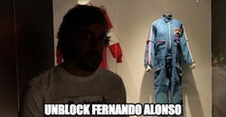 Enlace a Cuando aún no has desbloqueado a Alonso en el juego de F1
