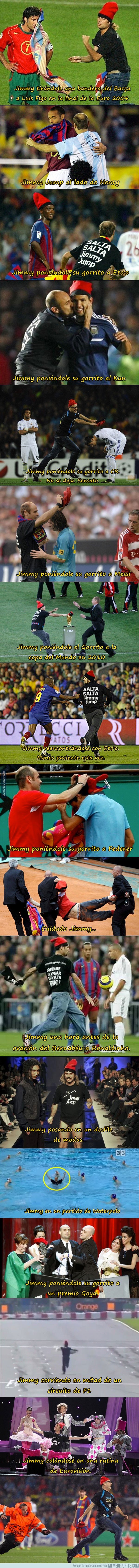 1047958 - 15 momentos de Jimmy Jump, el espontáneo del que hace días que no se sabe nada